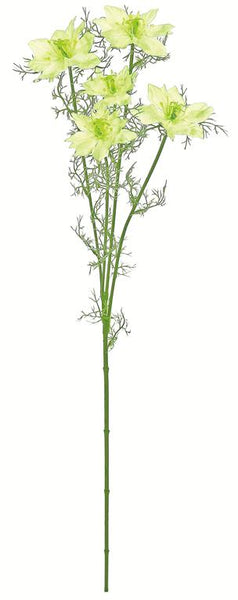 26" Love In a Mist Spray-Green   SKU 3961-G