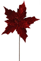 21" Velvet Poinsettia-Red  SKU   NF4022