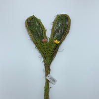 22" Moss Twig Bunny Ear Pick   SKU E21017-GN