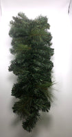 32" Mix Pine Teardrop Wreath- Green  SKU CVTD22008